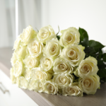 Classic Beauty: White Roses Bouquet