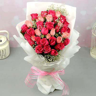 Valentine Day Flowers Bouquet