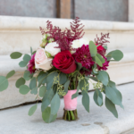 Elegant Harmony: Red and Pink Rose Bouquet