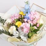 Birthday Happiness: Blooms of Joyful Celebration Bouquet | Cheerful Floral Ensemble