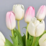 10 Tulips in Fish Bowl