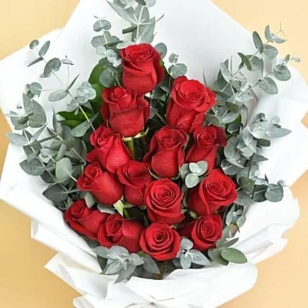 Million Smiles: 15 Red Roses, Pure Delight