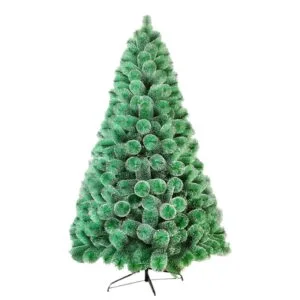 Green & White Artificial Christmas Tree - Elegant Festive Decor