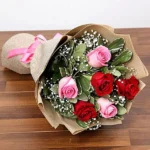 Stolen Kisses: Bouquet of 6 Elegance