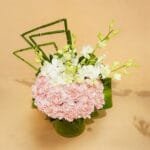 Exquisite Mixed Flowers Vase Arrangement