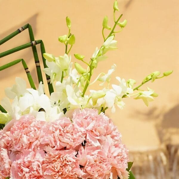 Exquisite Mixed Flowers Vase Arrangement