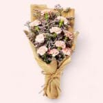 Lovely Pink Carnations Bouquet
