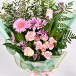 Pastel Pink and Greens: Elegance in Every Petal Bouquet