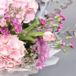 Pink Forest Blooms: Elegance in Every Petal Bouquet