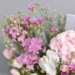 Pink Forest Blooms: Elegance in Every Petal Bouquet