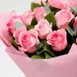 Ravishing Beauty: 20 Pink Roses Bouquet Elegance