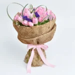 Thirty Pink Tulips: A Bouquet of Abundant Beauty